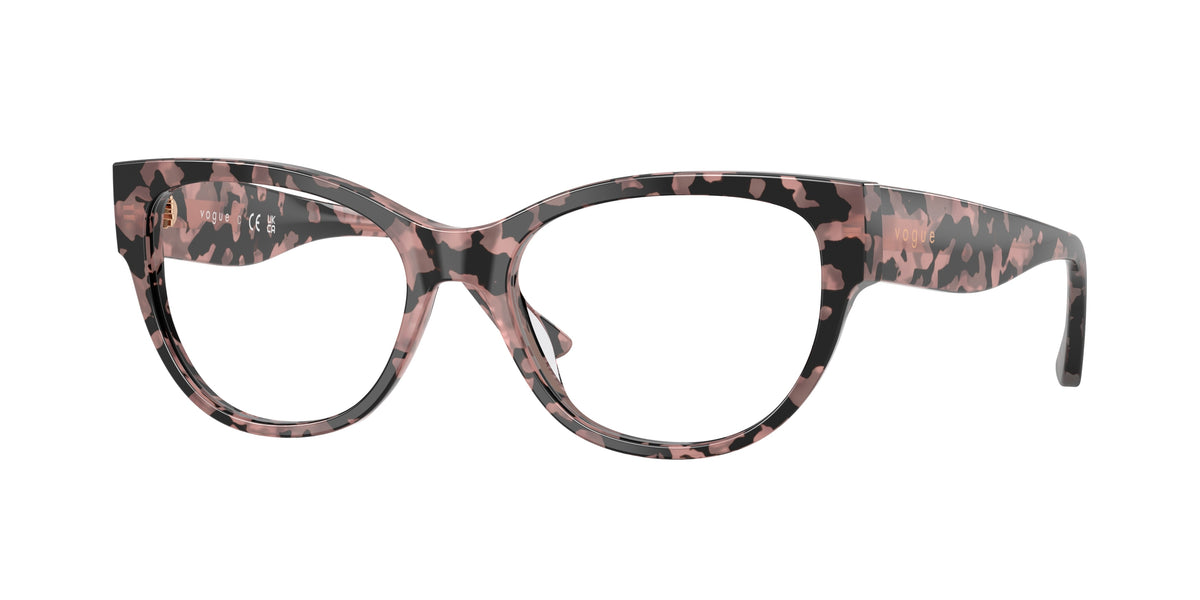 VOGUE 0VO5604 PINK TORTOISE cat eye glasses by VOGUE