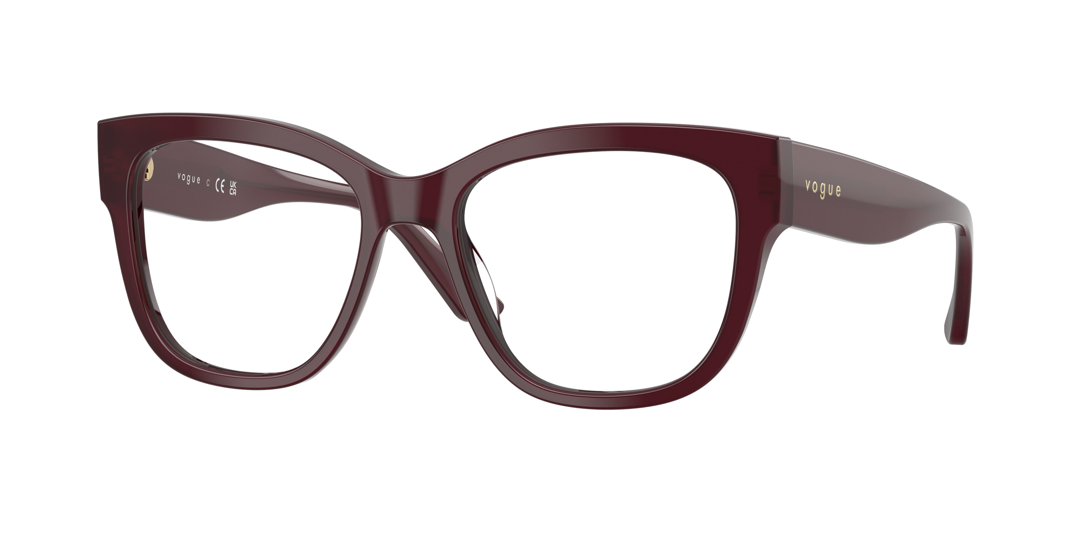 VOGUE 0VO5605 FULL BORDEAUX square glasses by VOGUE