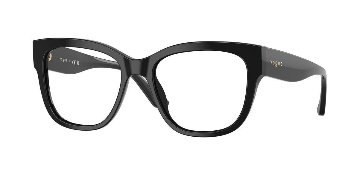 VOGUE 0VO5605 BLACK square glasses by VOGUE