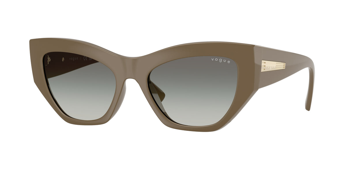 VOGUE 0VO5607S FULL BROWN irregular sunglasses by VOGUE