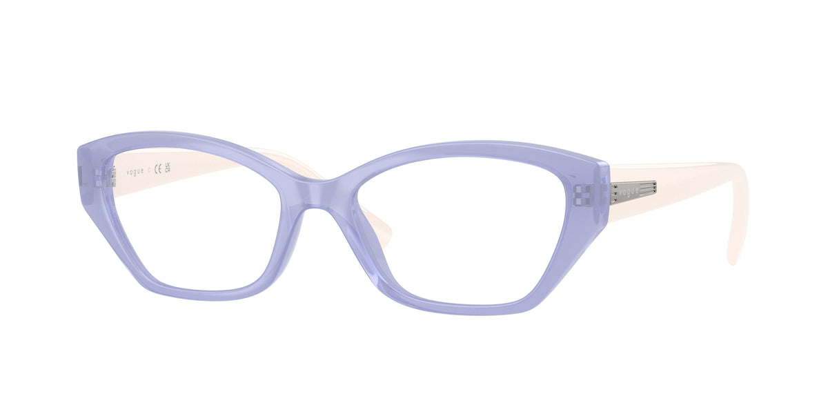 VOGUE 0VO5608 TRANSPARENT LIGHT PURPLE cat eye glasses by VOGUE