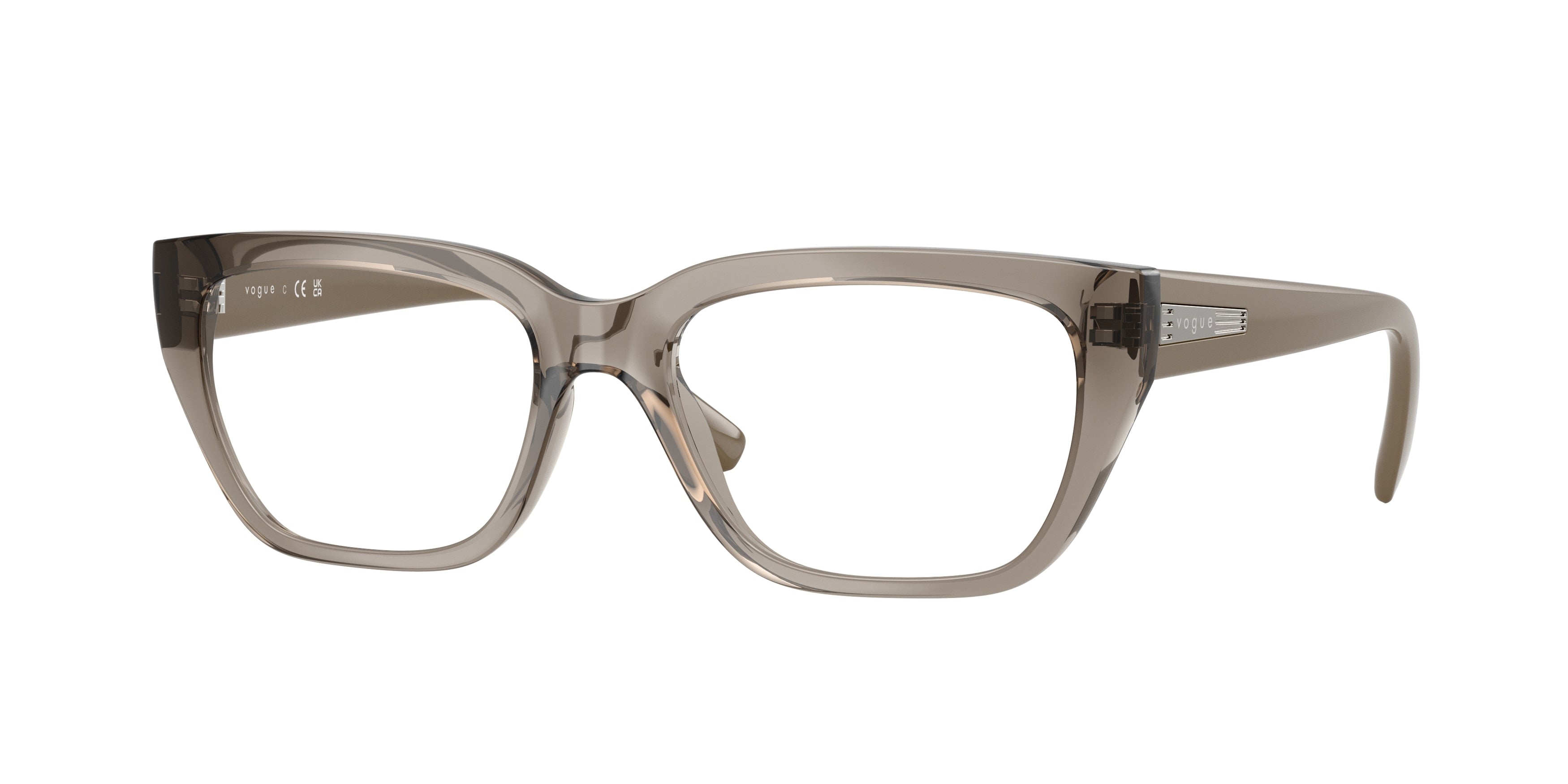VOGUE 0VO5609 TRANSPARENT BROWN pillow glasses by VOGUE