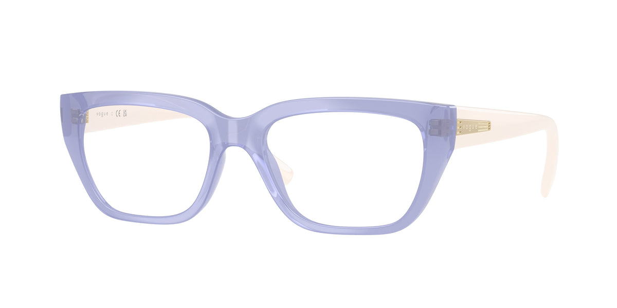 VOGUE 0VO5609 TRANSPARENT LIGHT PURPLE pillow glasses by VOGUE