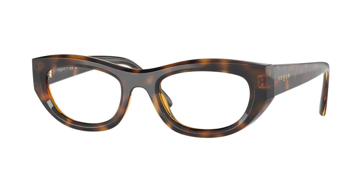 VOGUE 0VO5615 TOTAL DARK HAVANA cat eye glasses by VOGUE