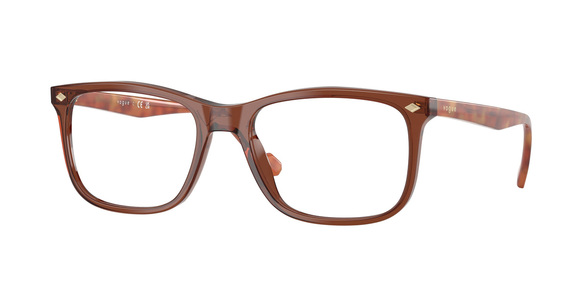 VOGUE 0VO5617 TRANSPARENT BROWN pillow glasses by VOGUE