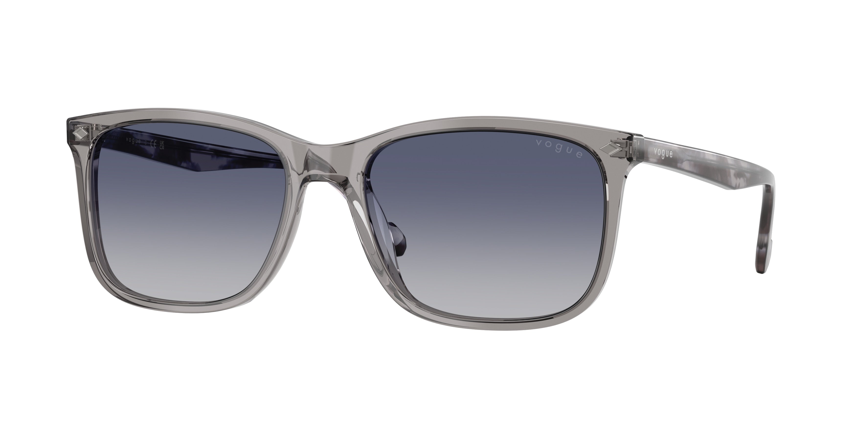 VOGUE 0VO5618S TRANSPARENT GREY pillow sunglasses by VOGUE