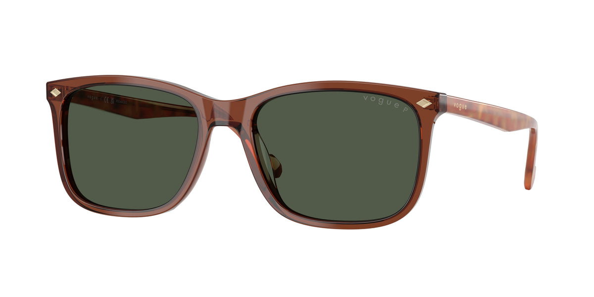 VOGUE 0VO5618S TRANSPARENT BROWN pillow sunglasses by VOGUE