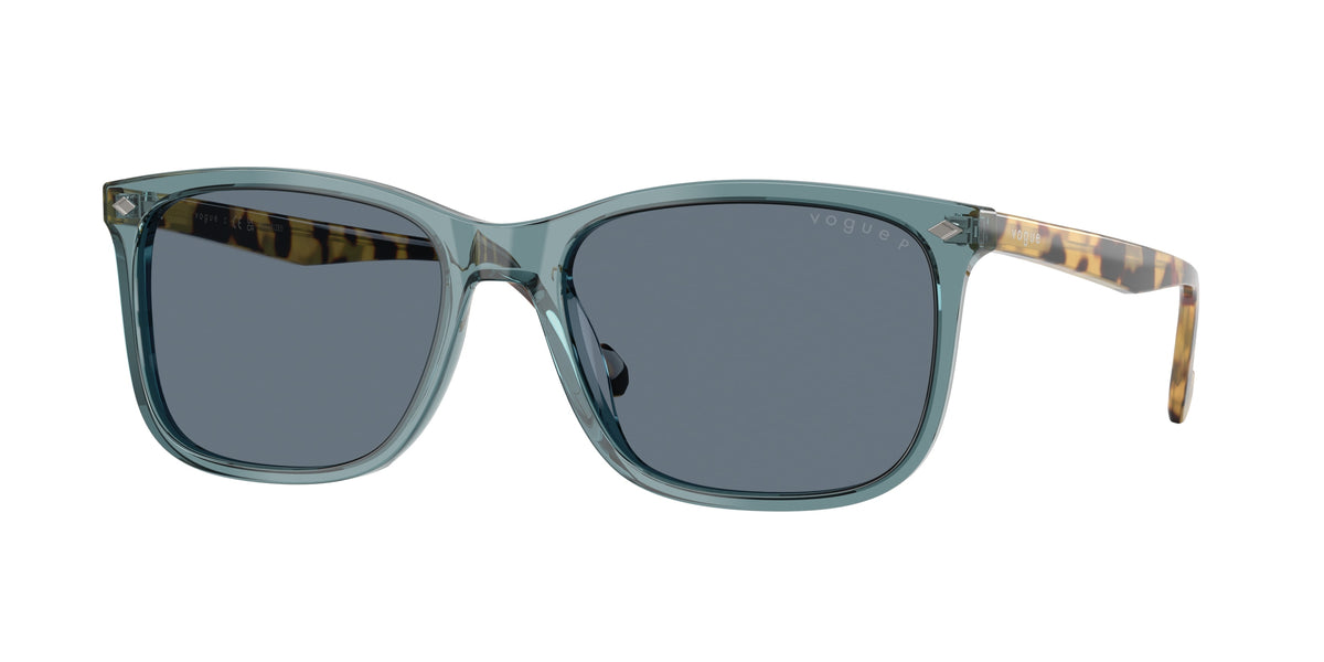 VOGUE 0VO5618S TRANSPARENT PETROLEUM pillow sunglasses by VOGUE