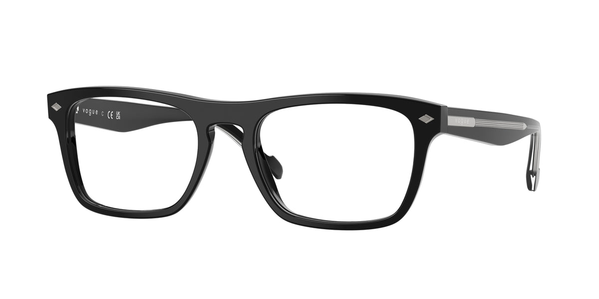 VOGUE 0VO5619 BLACK pillow glasses by VOGUE