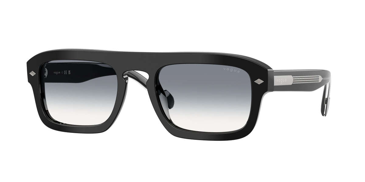 VOGUE 0VO5620S BLACK irregular sunglasses by VOGUE