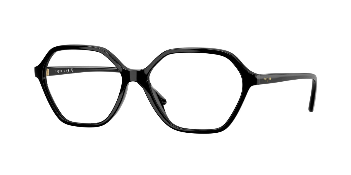 VOGUE 0VO5622 BLACK irregular glasses by VOGUE