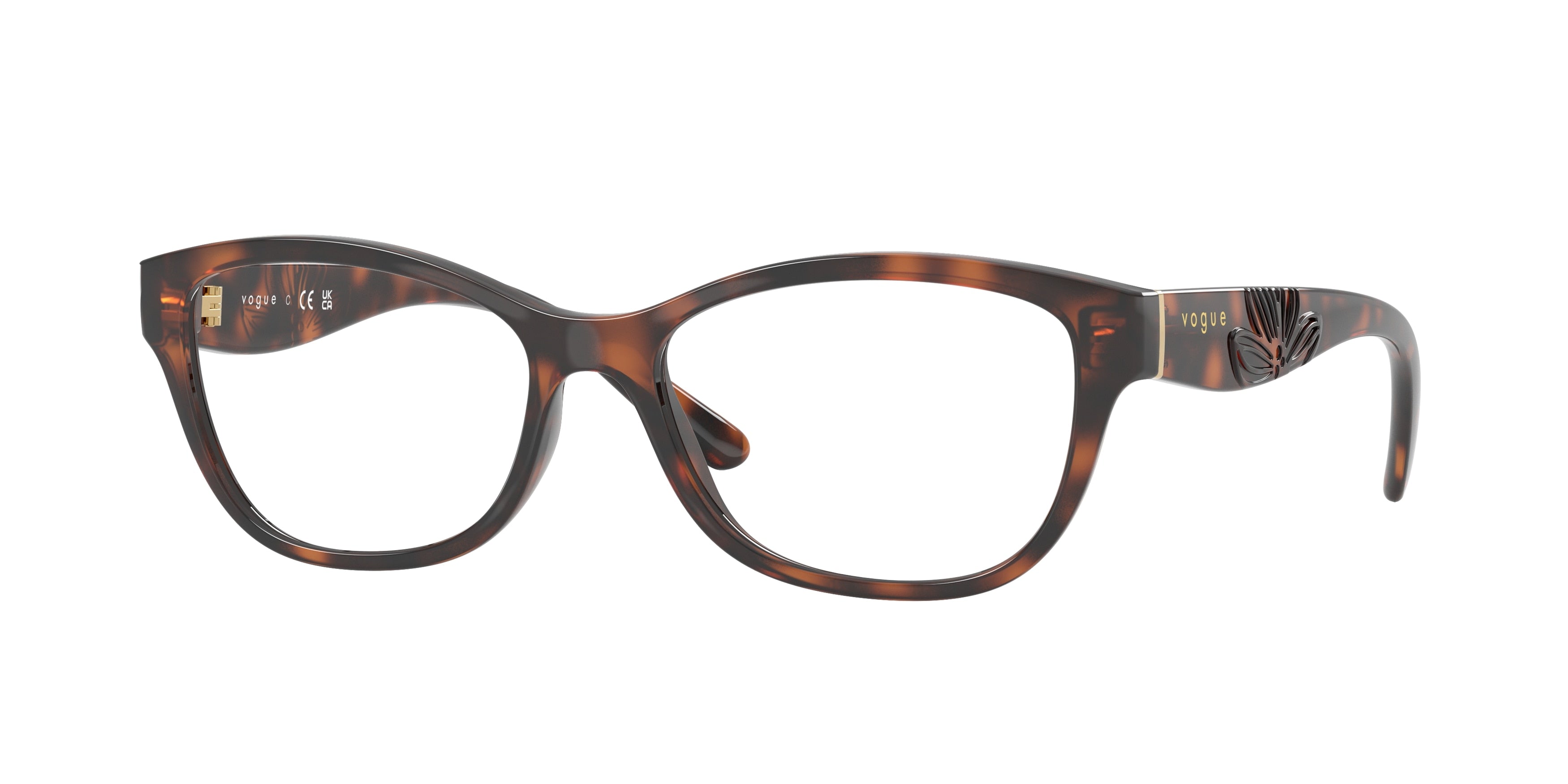 VOGUE 0VO5627 TOTAL DARK HAVANA butterfly glasses by VOGUE