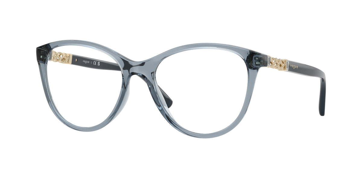 VOGUE 0VO5631B TRANSPARENT LIGHT BLUE phantos glasses by VOGUE