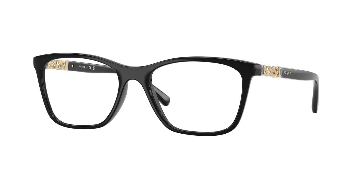 VOGUE 0VO5632B BLACK pillow glasses by VOGUE