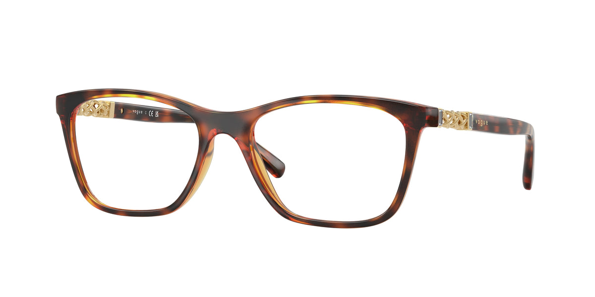 VOGUE 0VO5632B DARK HAVANA pillow glasses by VOGUE
