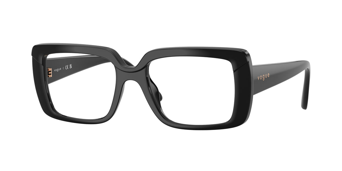 VOGUE 0VO5636U BLACK rectangle glasses by VOGUE