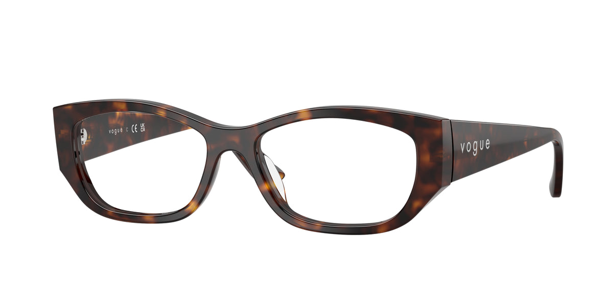 VOGUE 0VO5640U DARK HAVANA pillow glasses by VOGUE