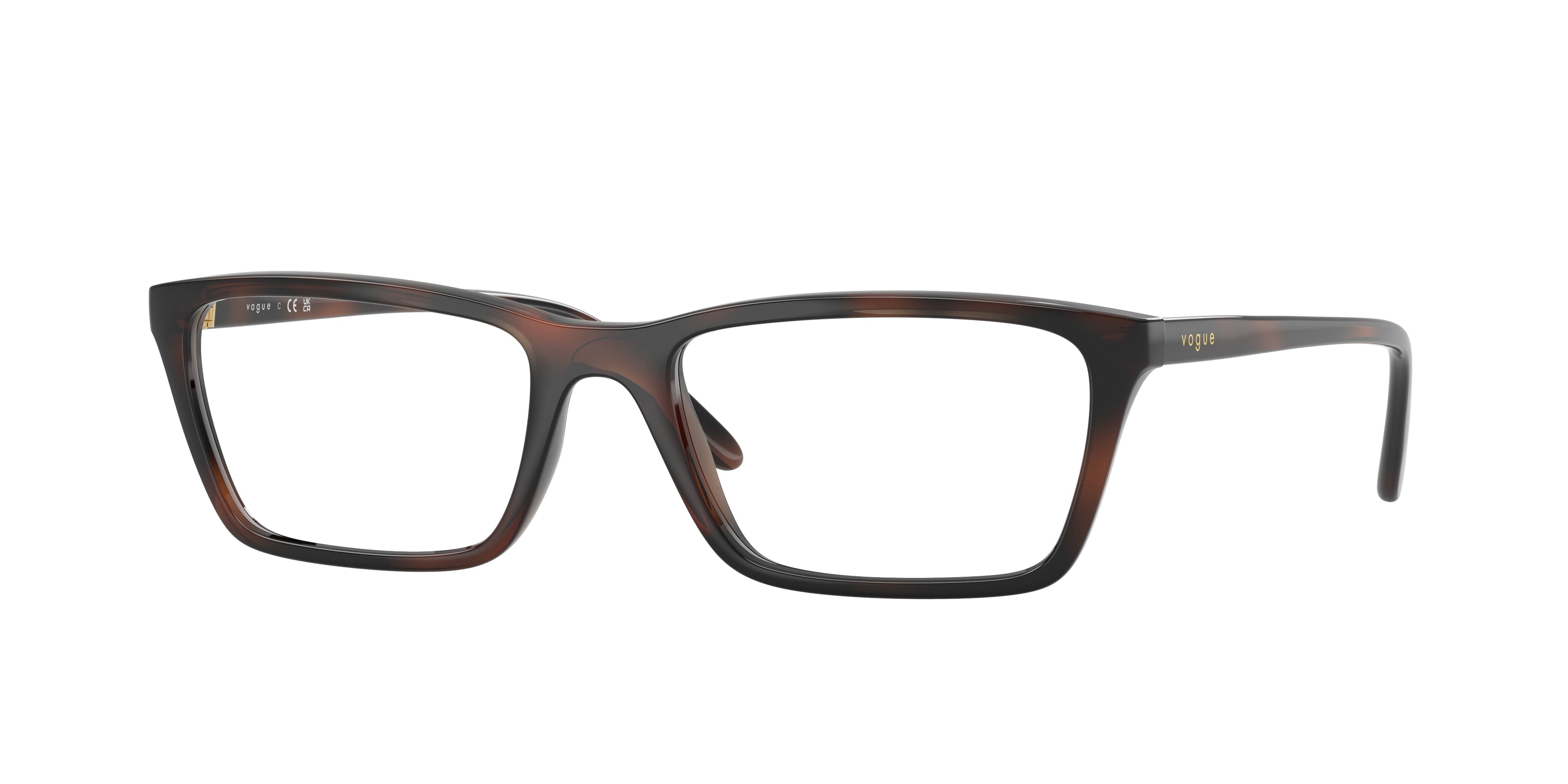 VOGUE 0VO5667 BROWN HAVANA pillow glasses by VOGUE