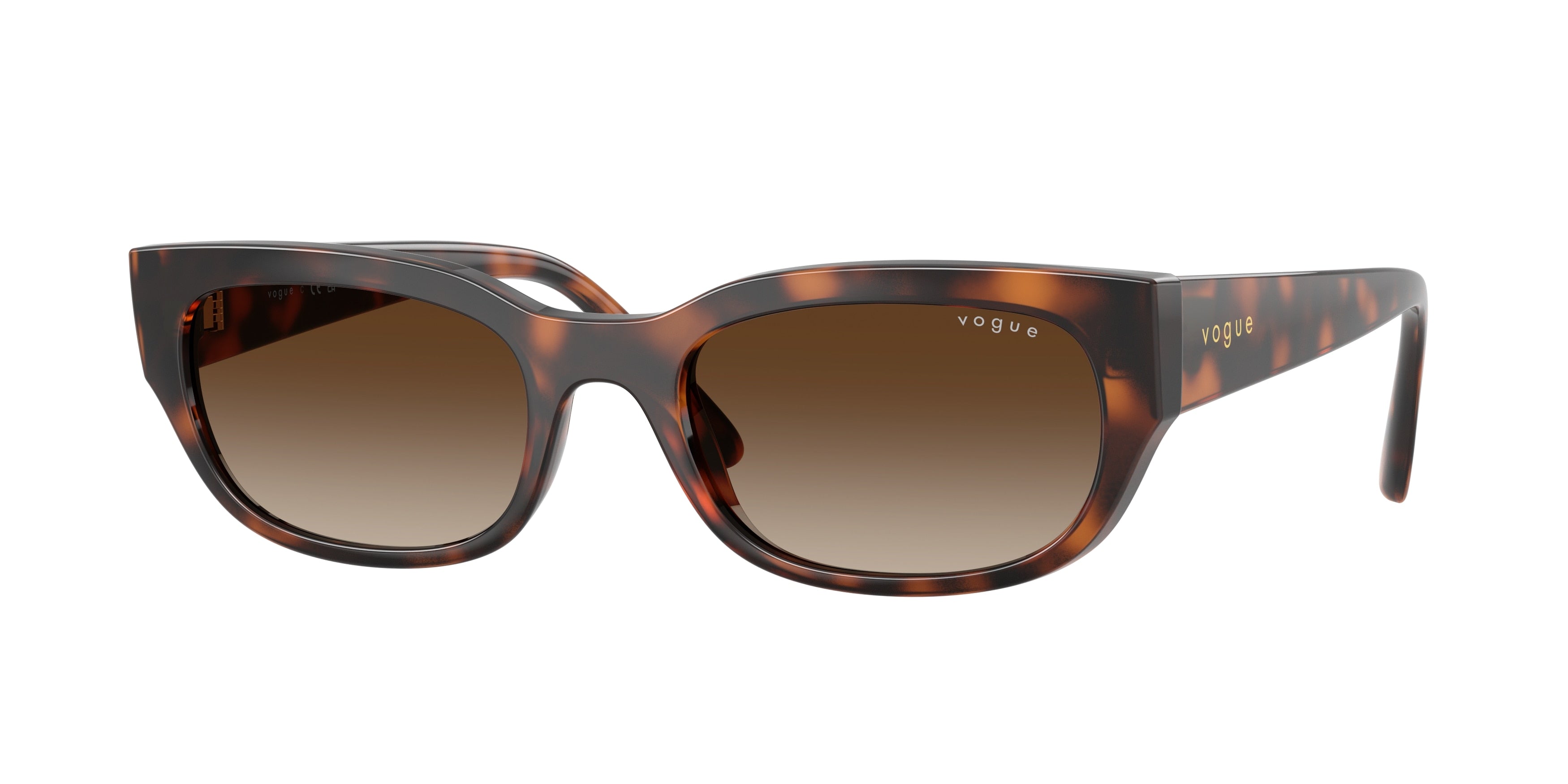 VOGUE 0VO5669S TOTAL DARK HAVANA pillow sunglasses by VOGUE