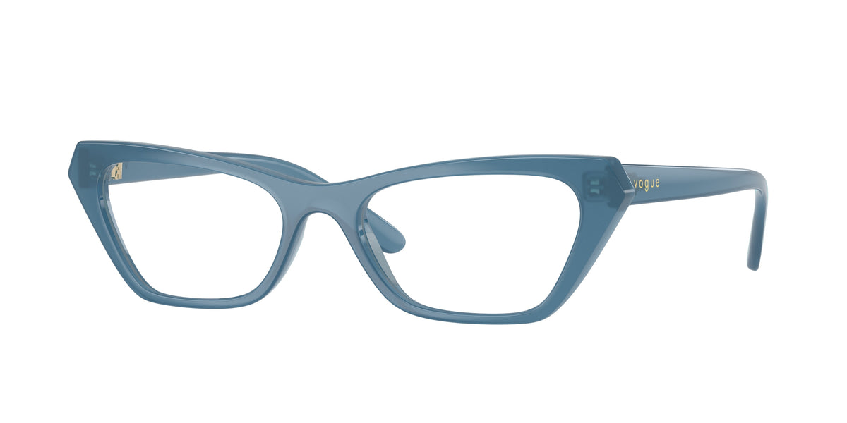 VOGUE 0VO5670 OPALINE BLUE cat eye glasses by VOGUE