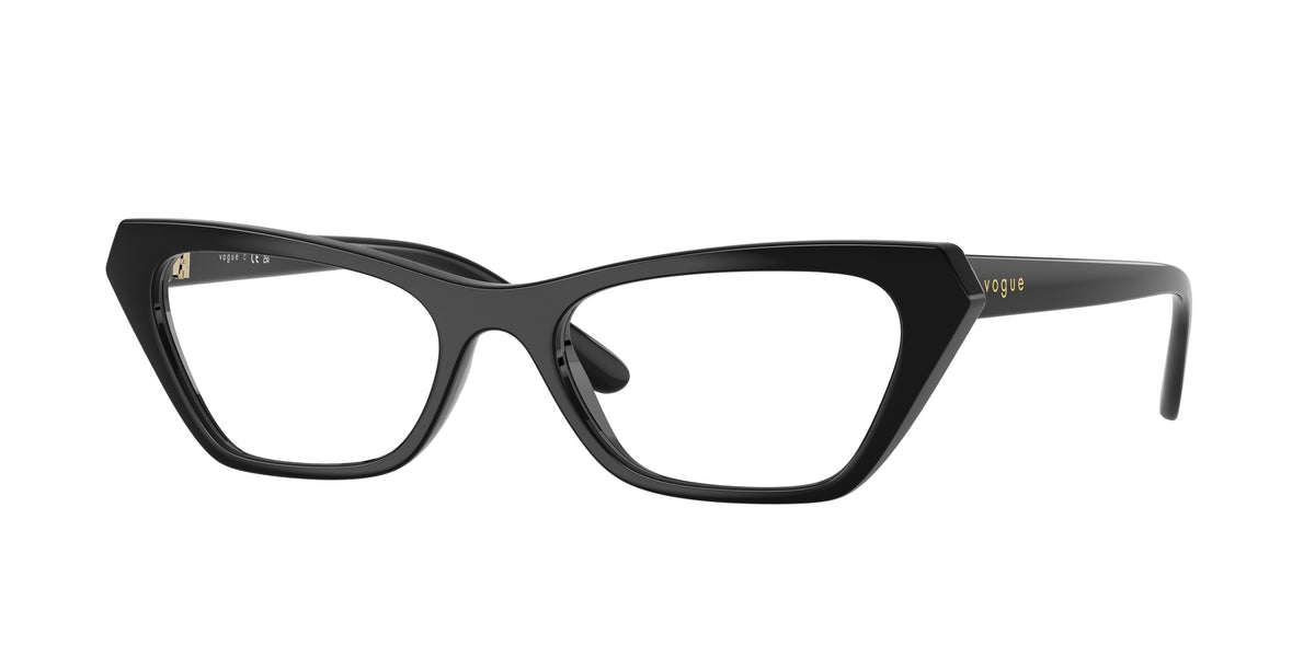 VOGUE 0VO5670 BLACK cat eye glasses by VOGUE