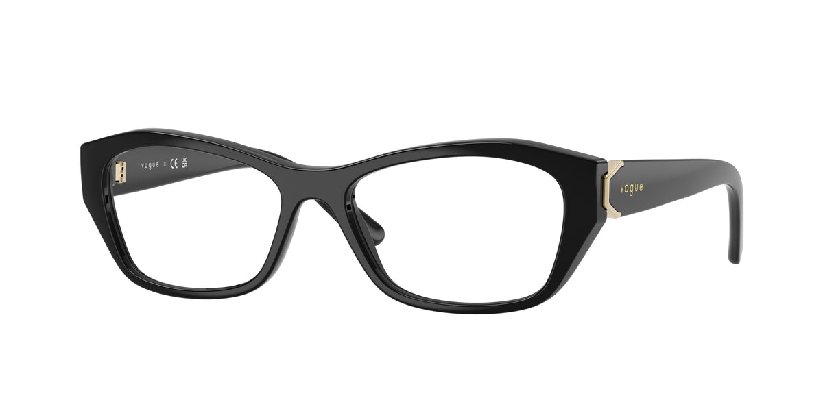 VOGUE 0VO5676 BLACK irregular glasses by VOGUE