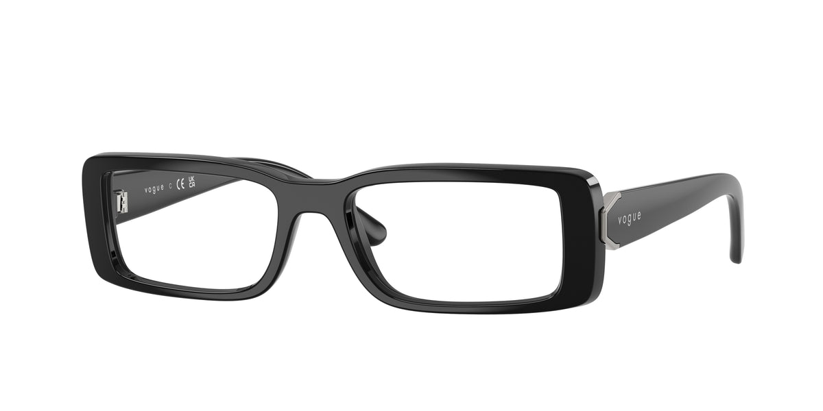 VOGUE 0VO5677 BLACK rectangle glasses by VOGUE