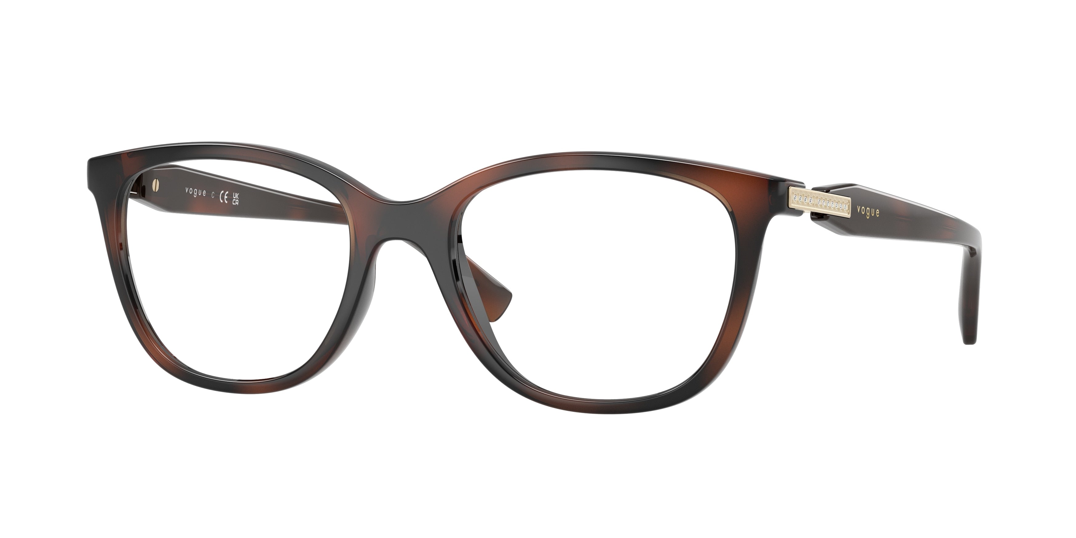 VOGUE 0VO5679B BROWN HAVANA phantos glasses by VOGUE