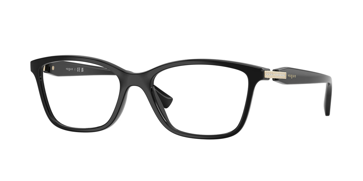 VOGUE 0VO5680B BLACK pillow glasses by VOGUE