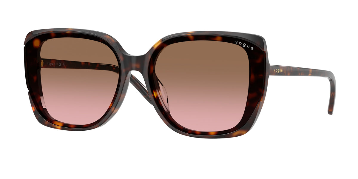 VOGUE 0VO5684SD DARK HAVANA square sunglasses by VOGUE