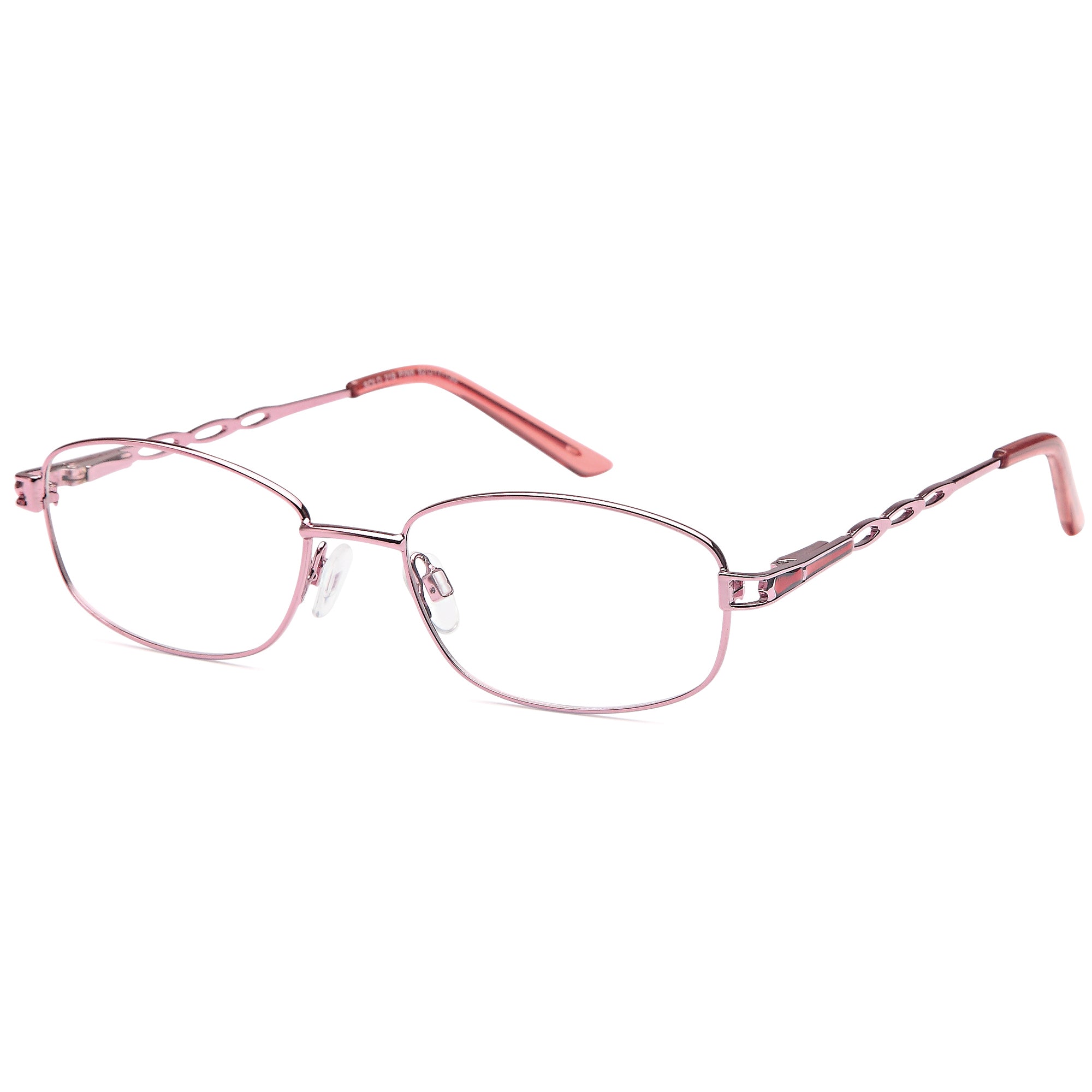 Solo SOLO 216 Pink Metal Glasses – Women Full Rim Eyewear
