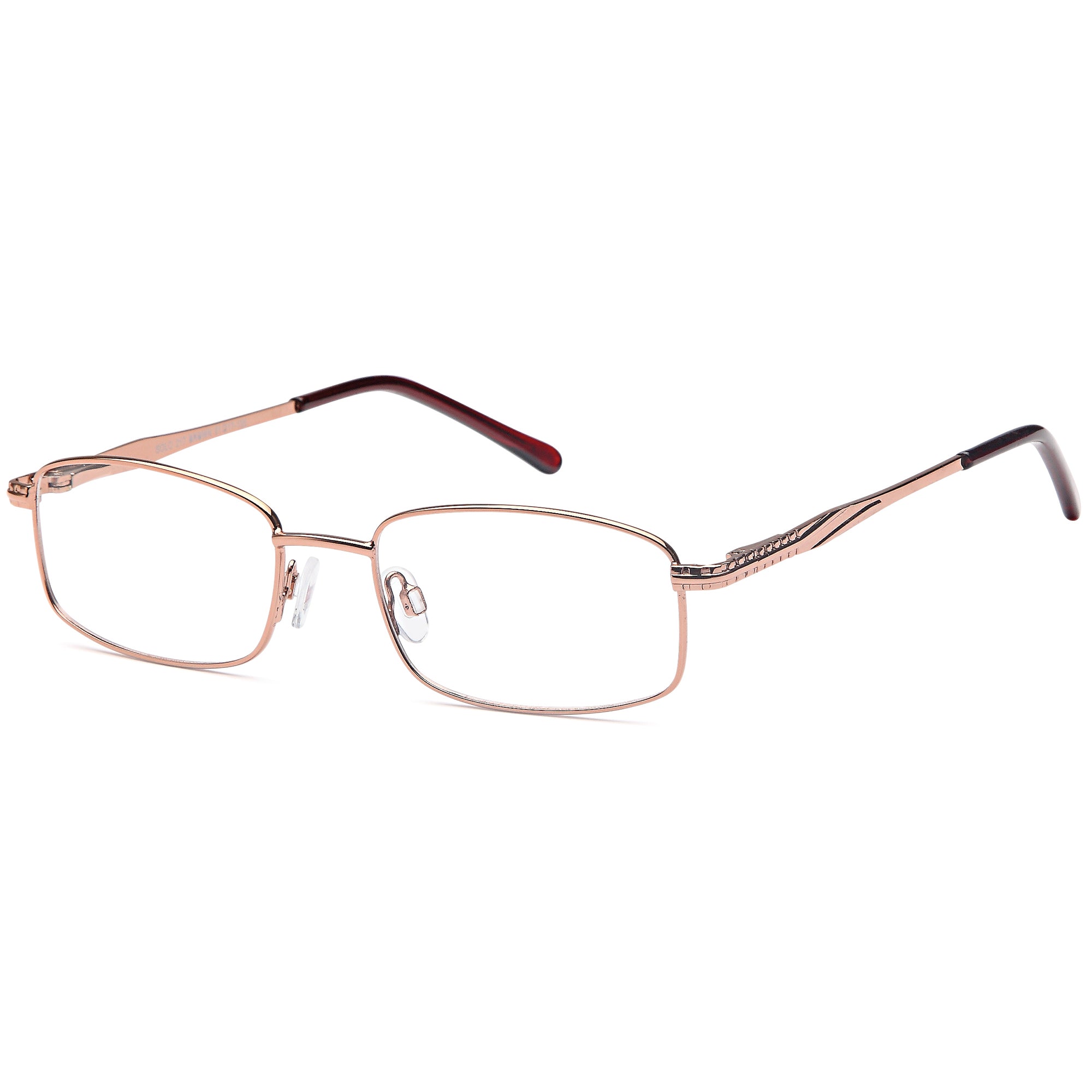 Solo SOLO 217 Brown Metal Glasses – Women Full Rim Eyewear