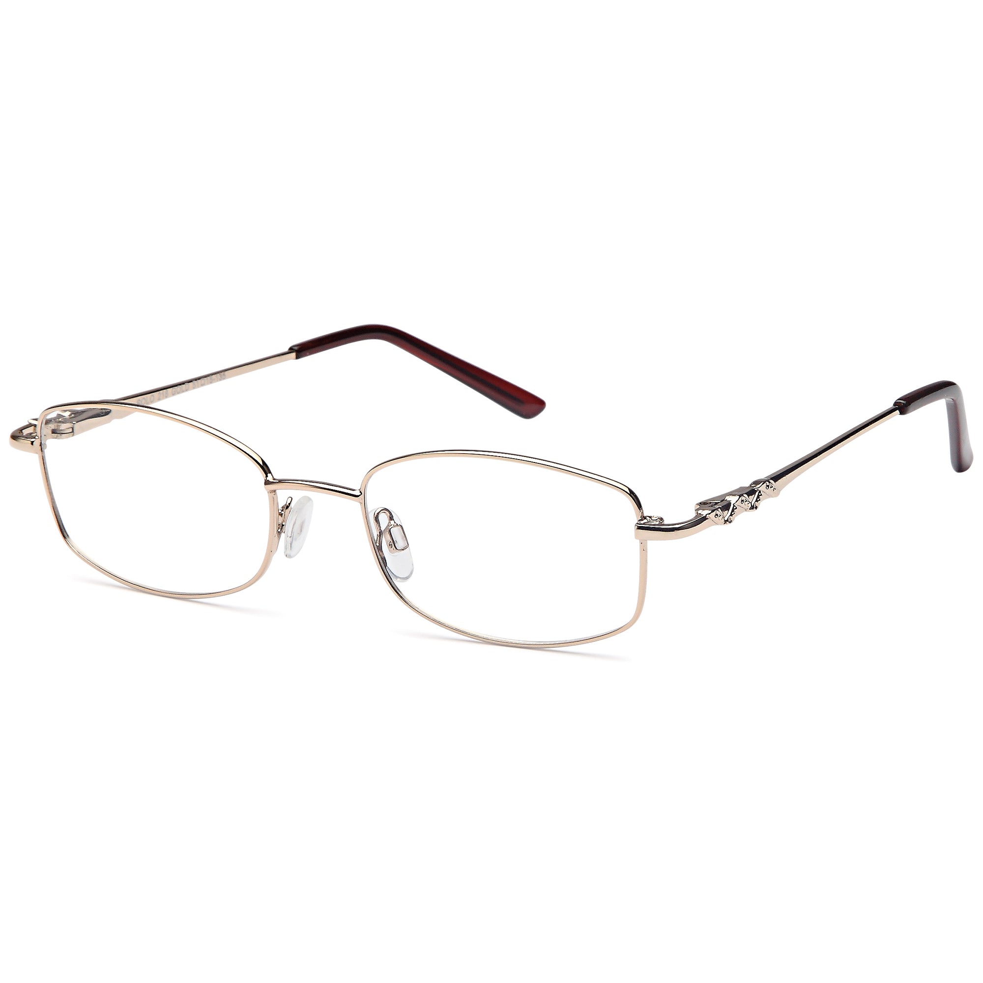 Solo SOLO 218 Gold Metal Glasses – Women Full Rim Eyewear