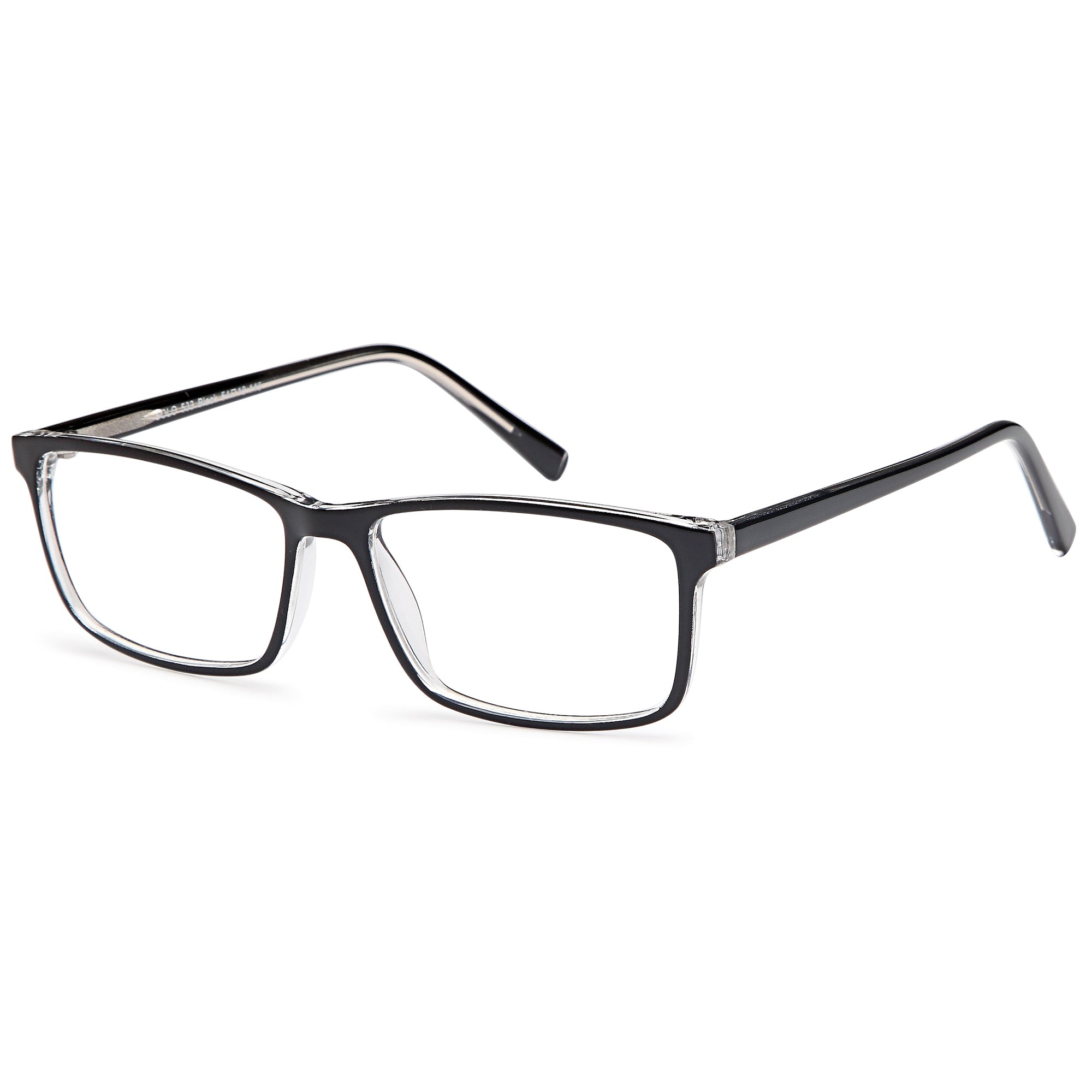 Solo SOLO 583 Black Plastic Glasses – Men Full Rim Eyewear