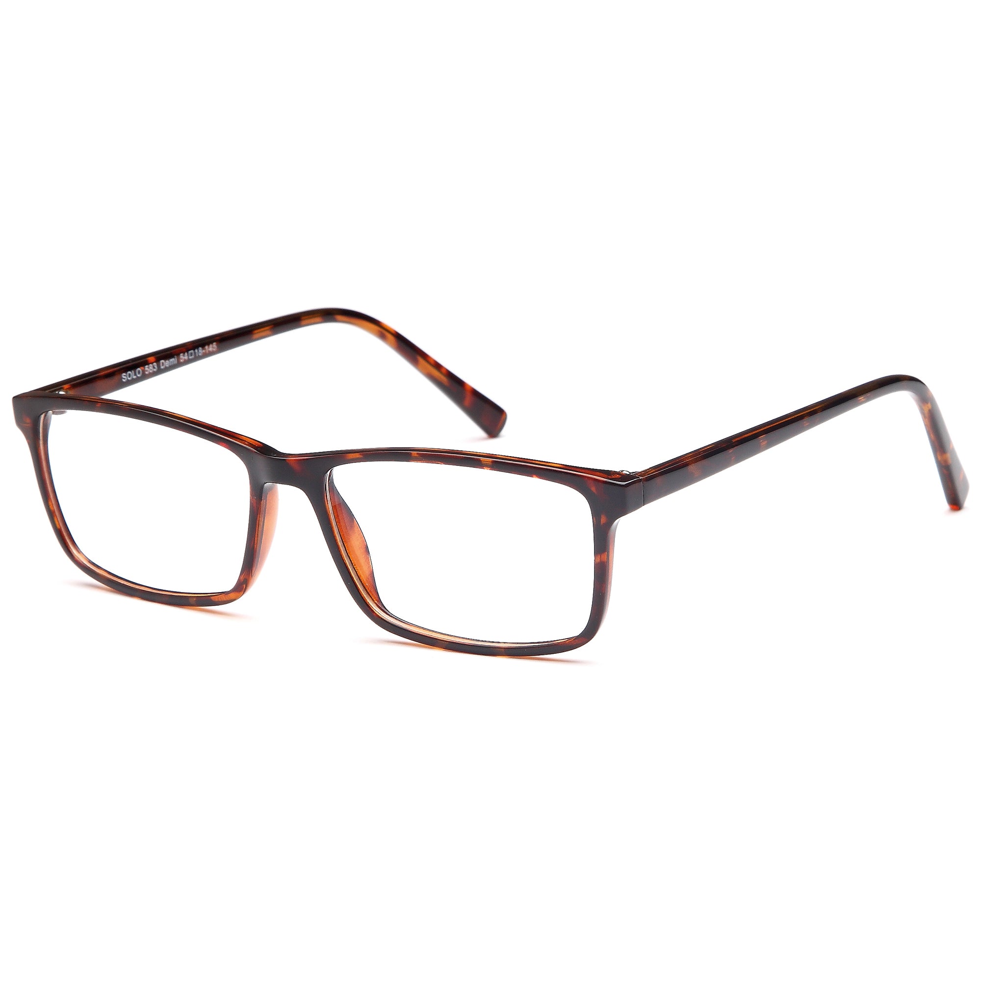 Solo SOLO 583 Demi Plastic Glasses – Men Full Rim Eyewear