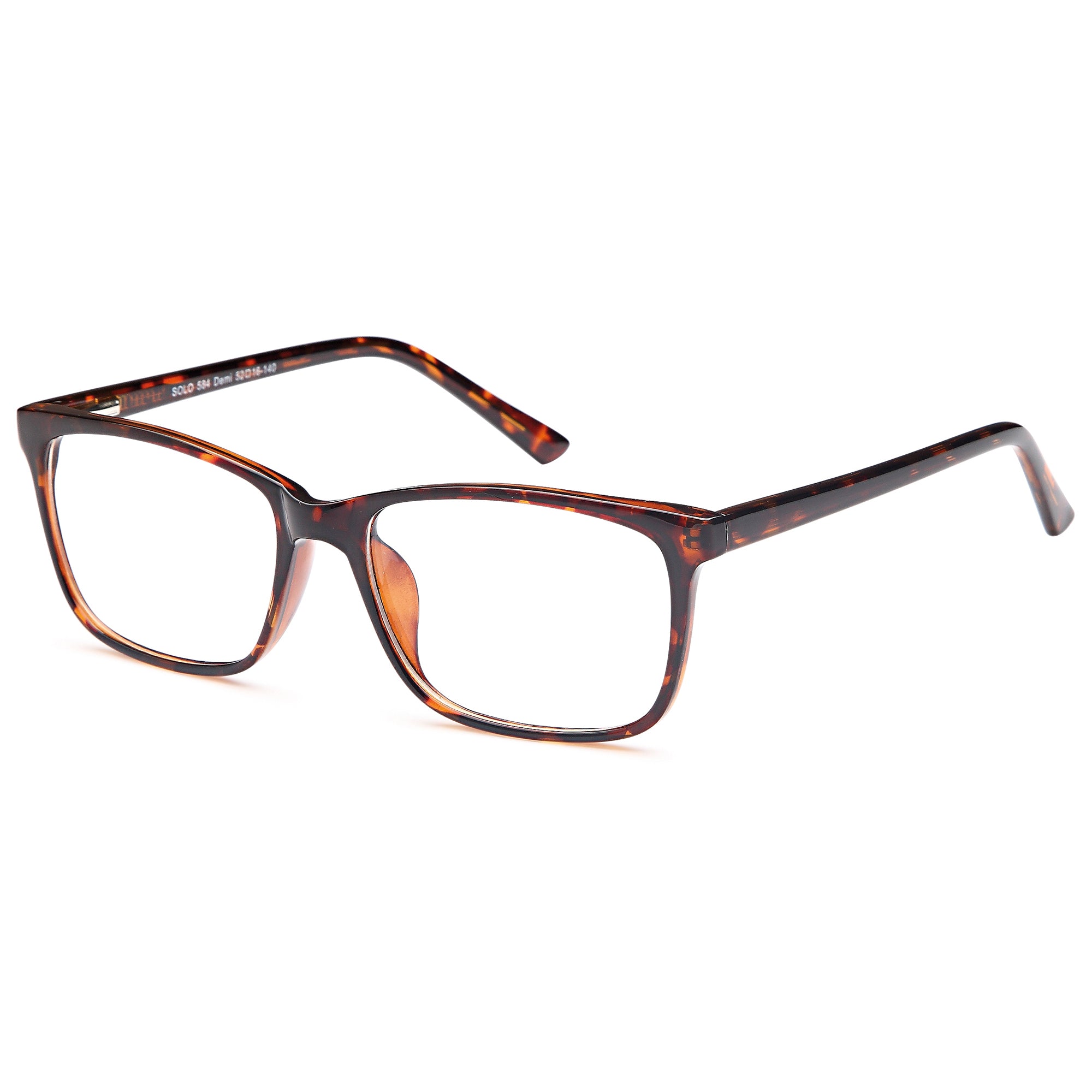 Solo SOLO 584 Demi Plastic Glasses – Unisex Full Rim Eyewear