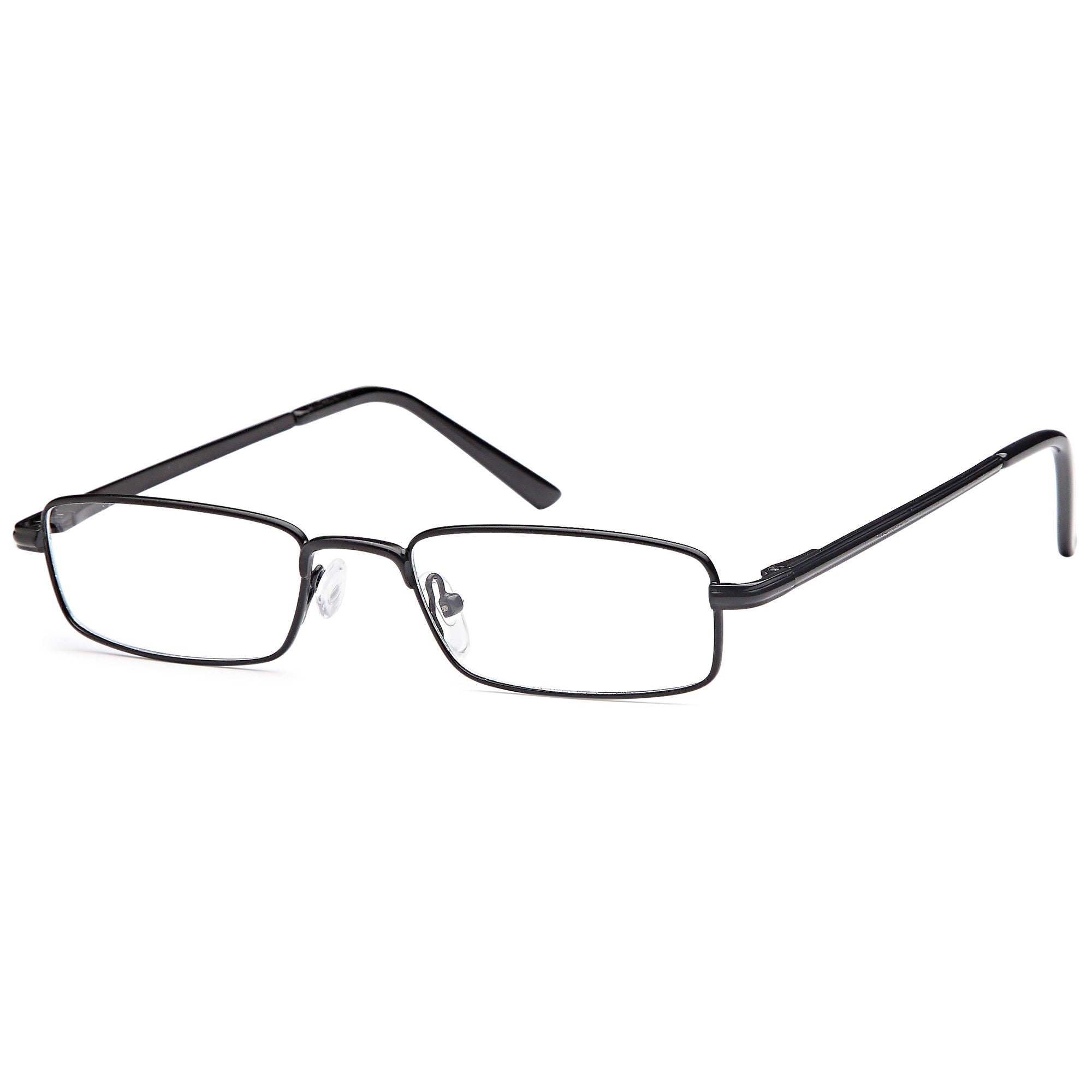 Solo SOLO 588 Black Metal Glasses – Unisex Full Rim Eyewear