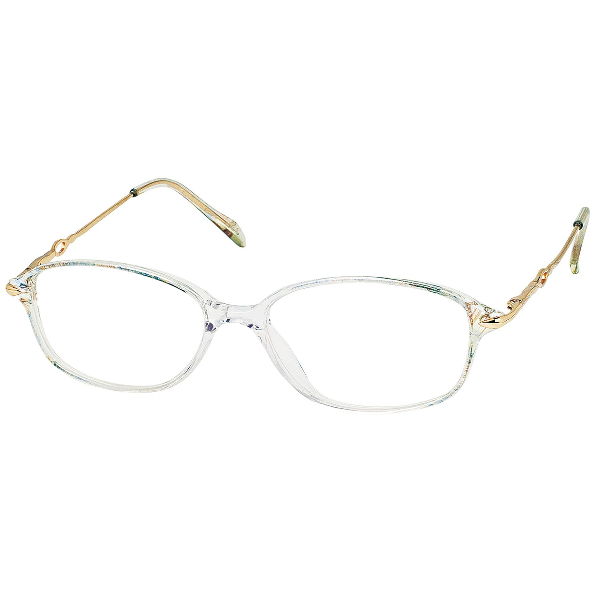 Solo SOLO 612 Blue Plastic Glasses – Women Full Rim Eyewear