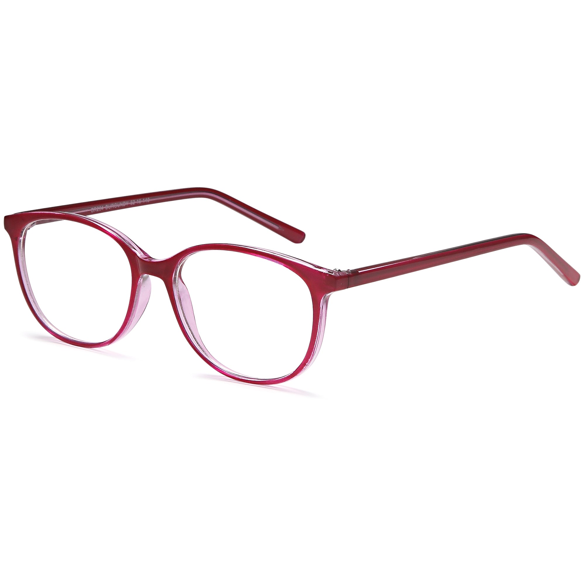 Brooksfield BR264 Burgundy Square Plastic Glasses – Women Full Rim Eyewear