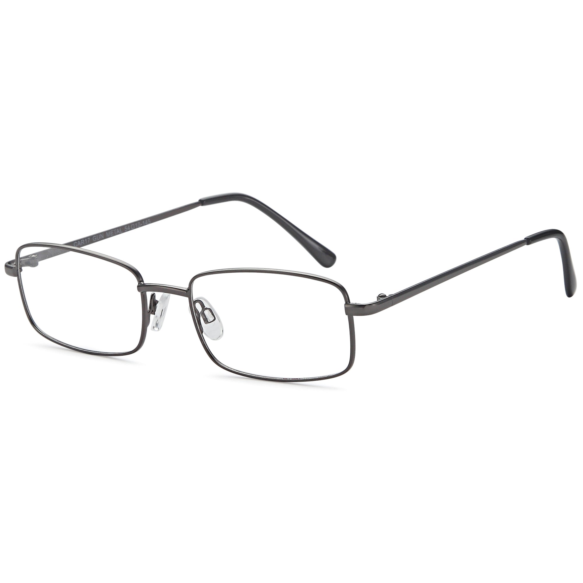 Carlton CAR17 Gun Metal Metal Glasses – Men Full Rim Eyewear