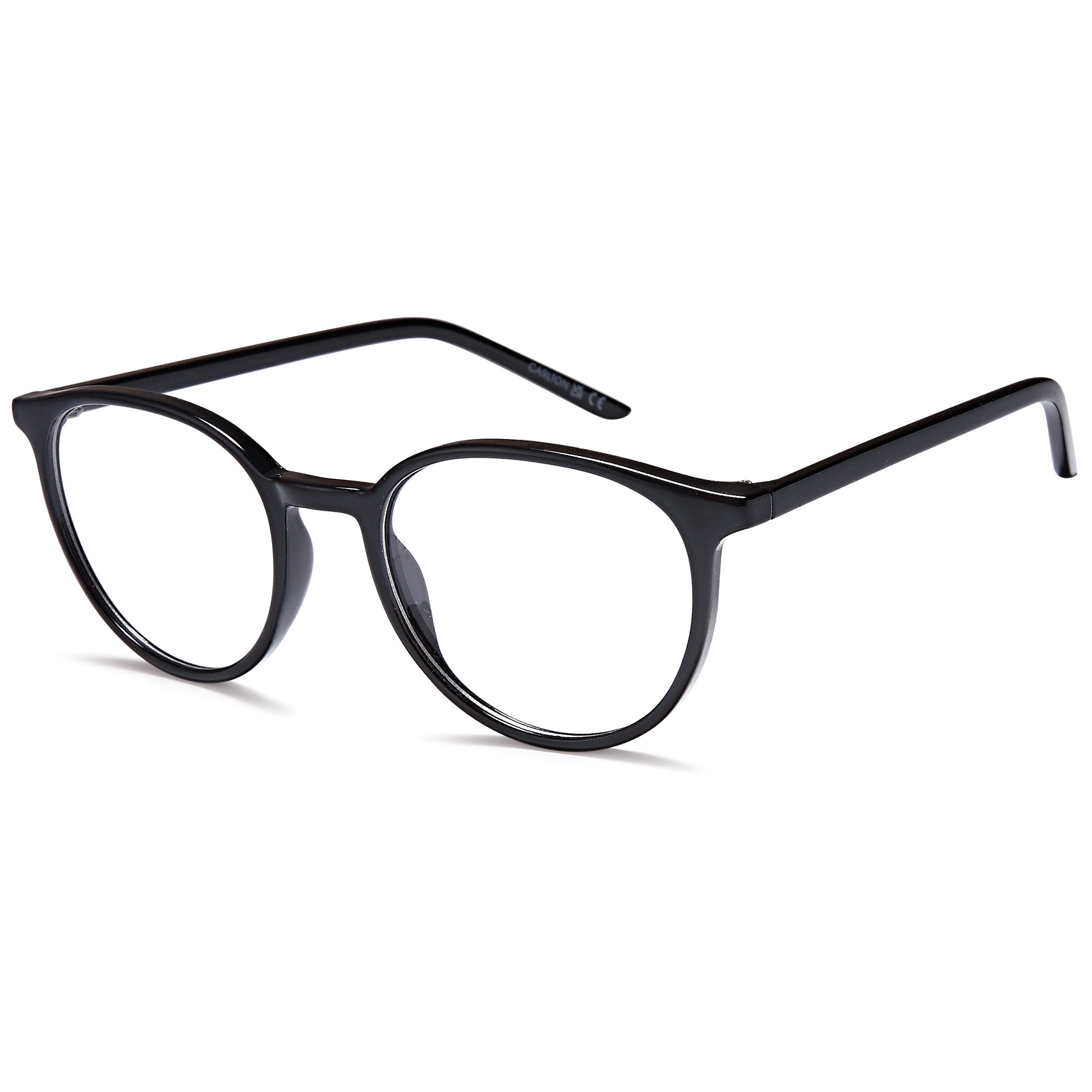 Carlton CAR26 Black Square Plastic Glasses – Unisex Full Rim Eyewear