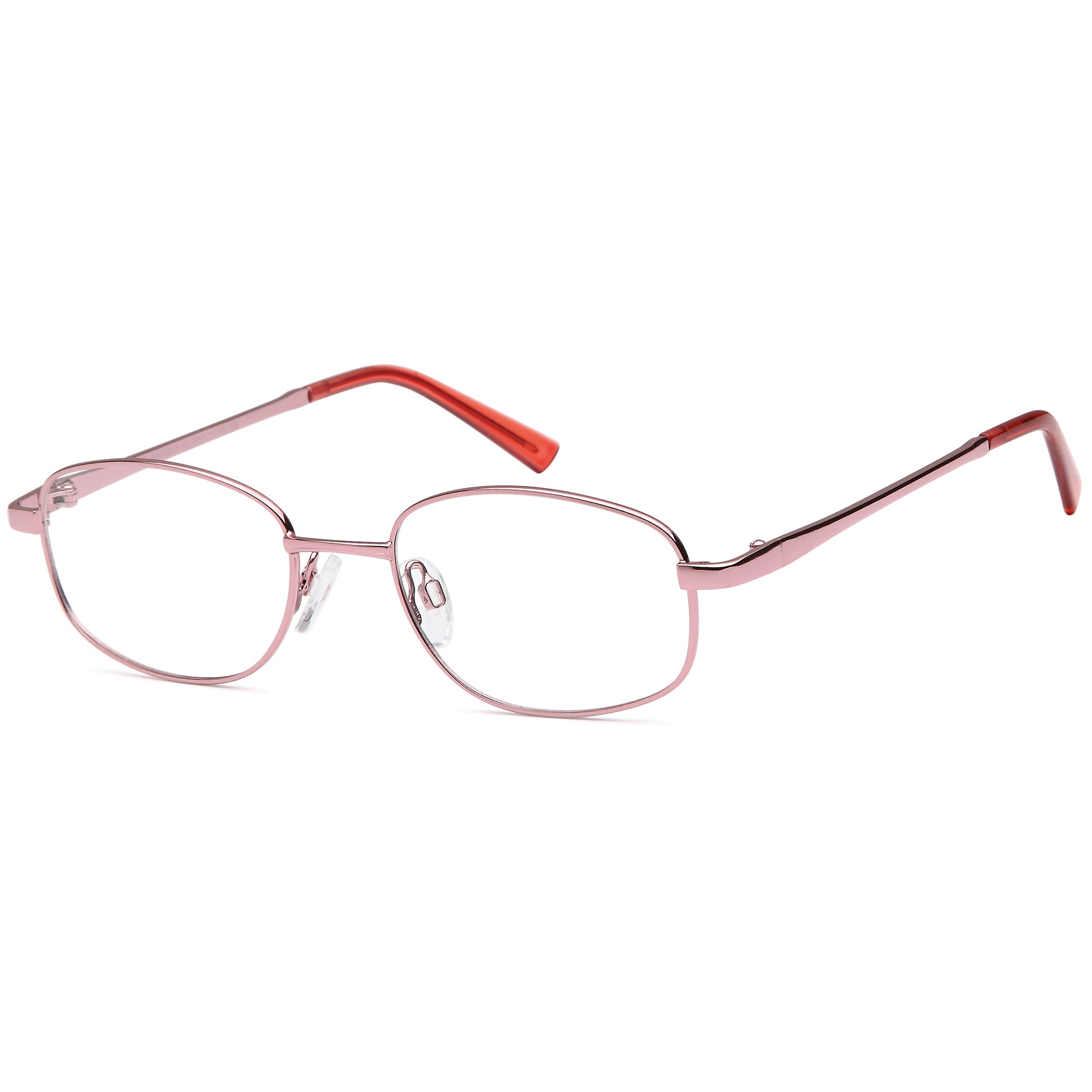 Classique CLASS40 Pink Square Metal Glasses – Women Full Rim Eyewear
