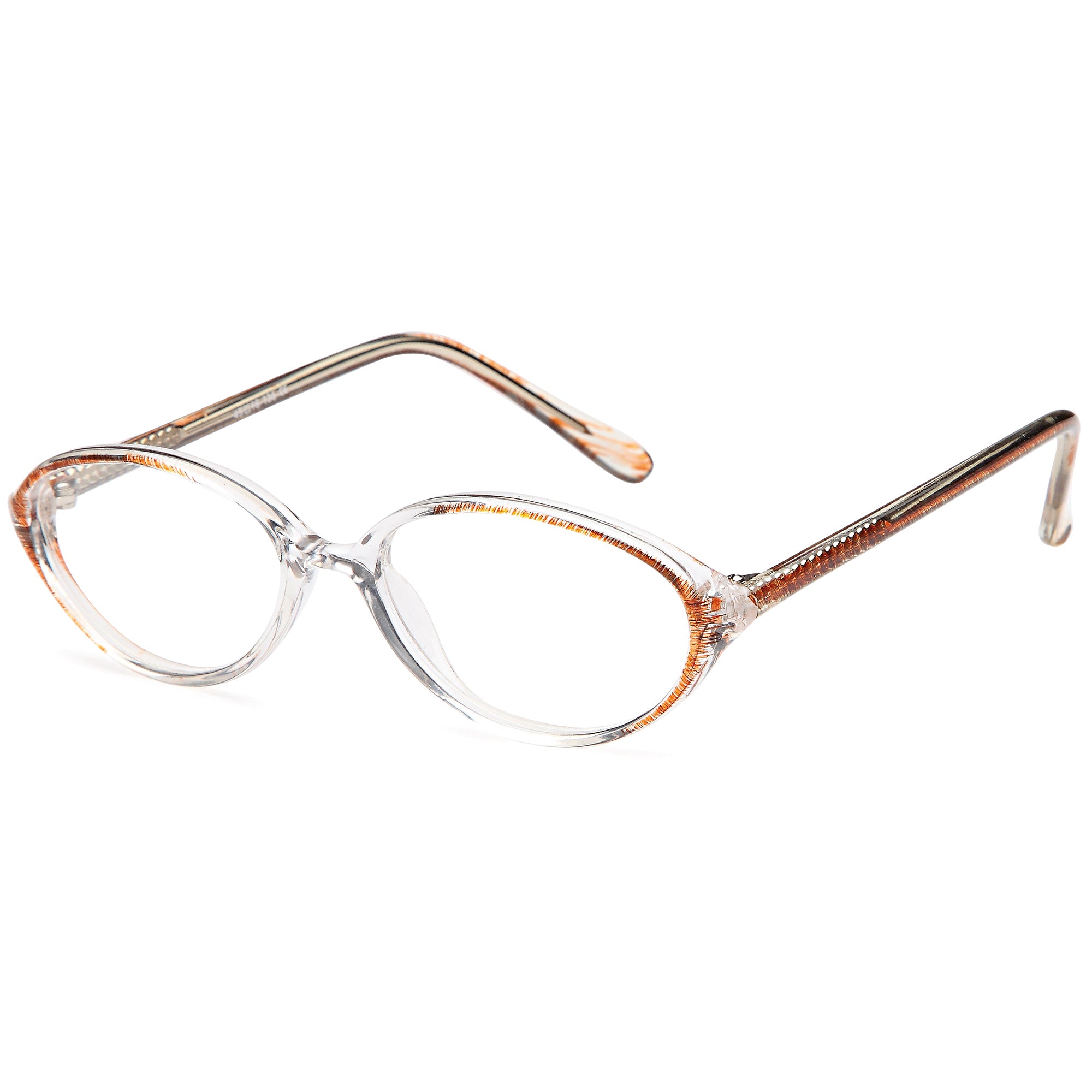 Classique CLASS22 Brown Square Plastic Glasses – Women Full Rim Eyewear