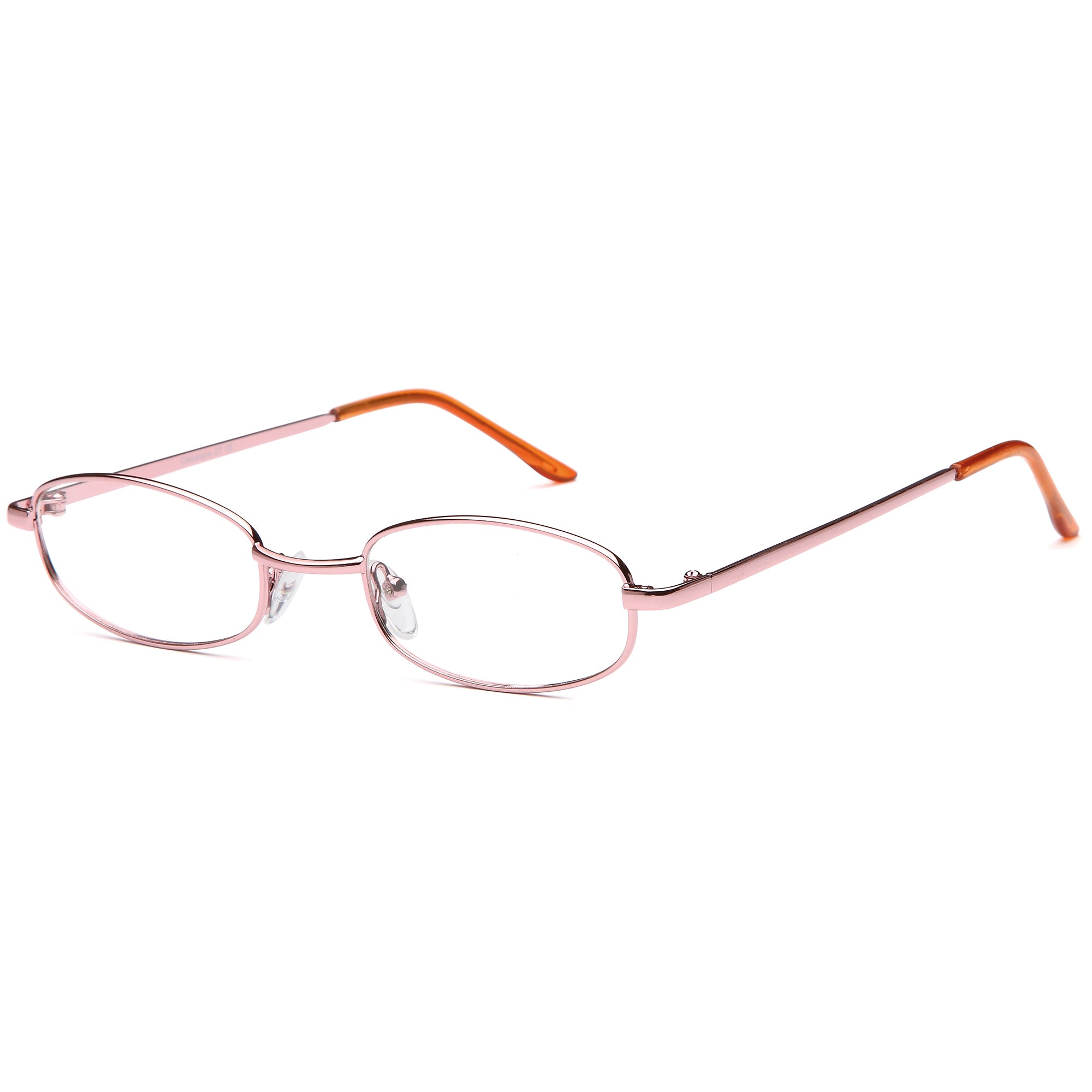 Classique CLASS27 Pink/Gold Square Metal Glasses – Women Full Rim Eyewear