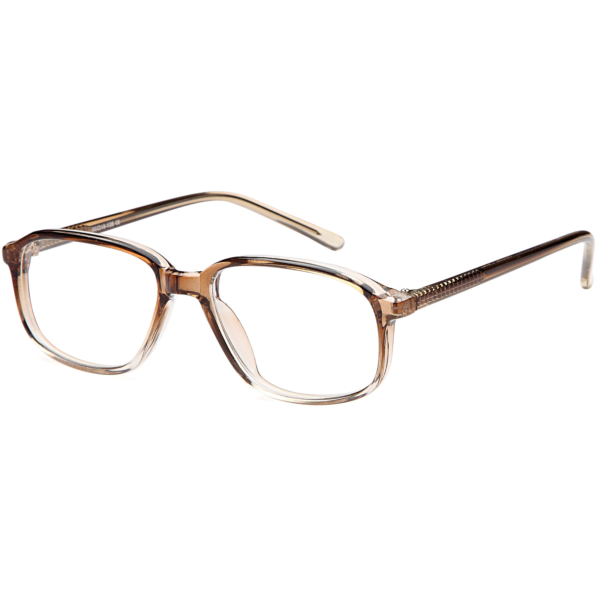 Classique CLASS4 Grey Square Plastic Glasses – Men Full Rim Eyewear