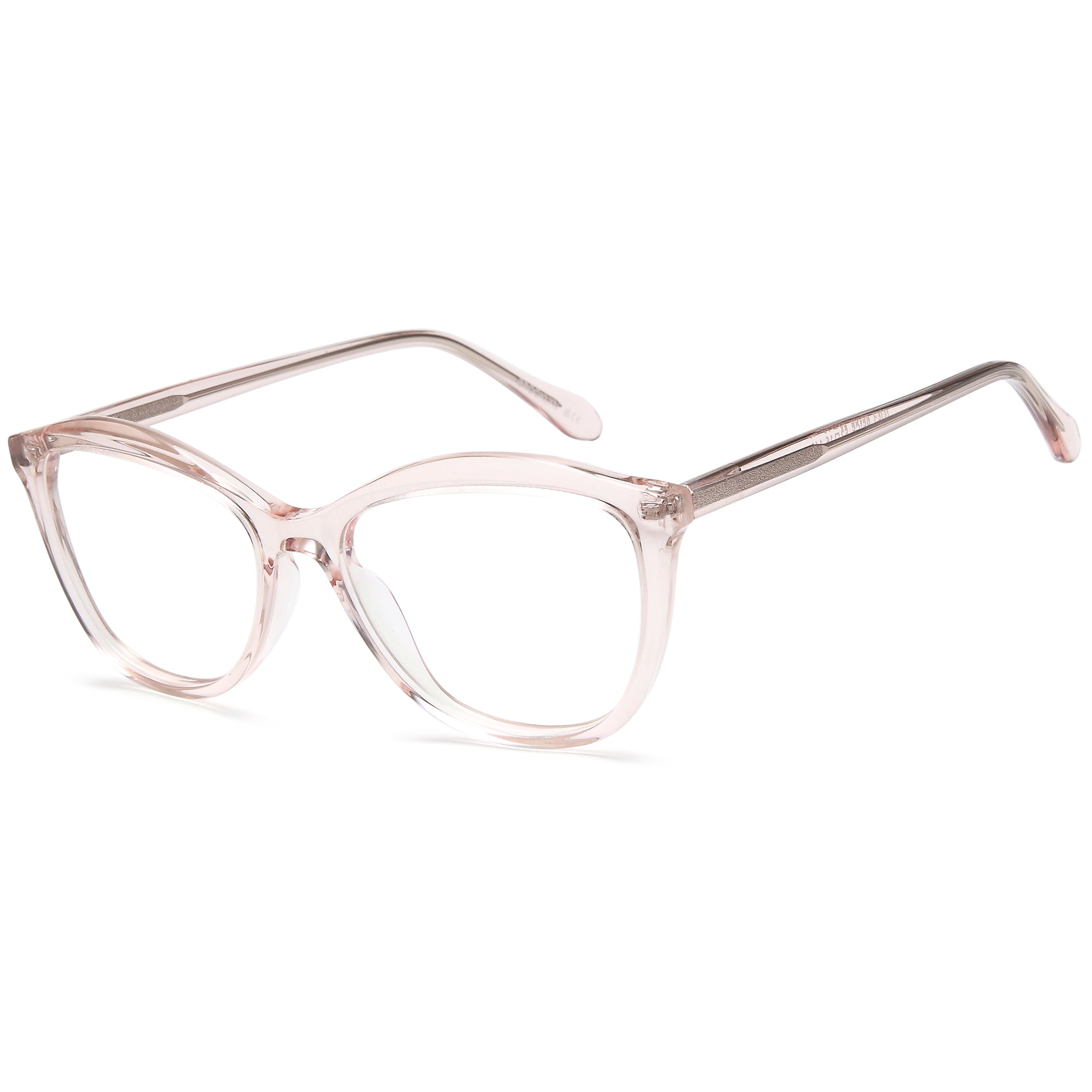 Brooklyn D262 Champagne Square Plastic Glasses – Women Full Rim Eyewear