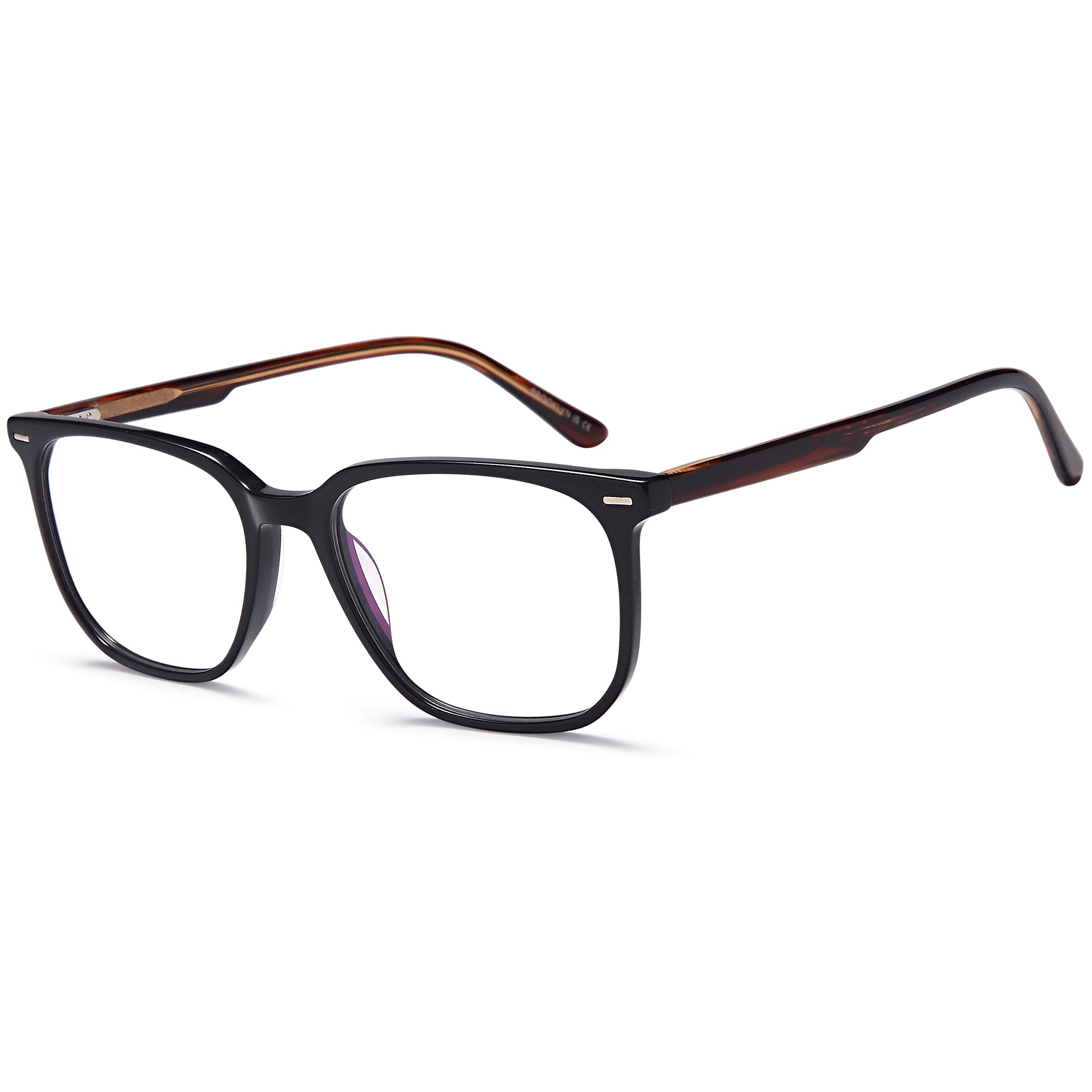 Brooklyn Black Label DB9932 Acetate Glasses – Men Full Rim Eyewear