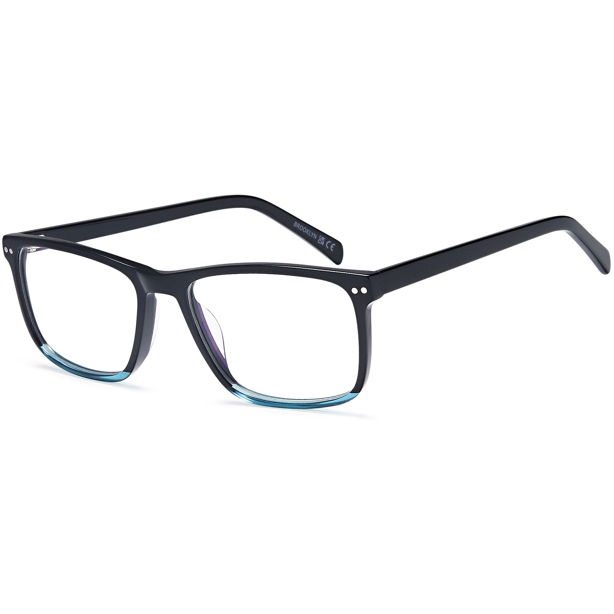 Brooklyn Black Label DB9946 Acetate Glasses – Men Full Rim Eyewear