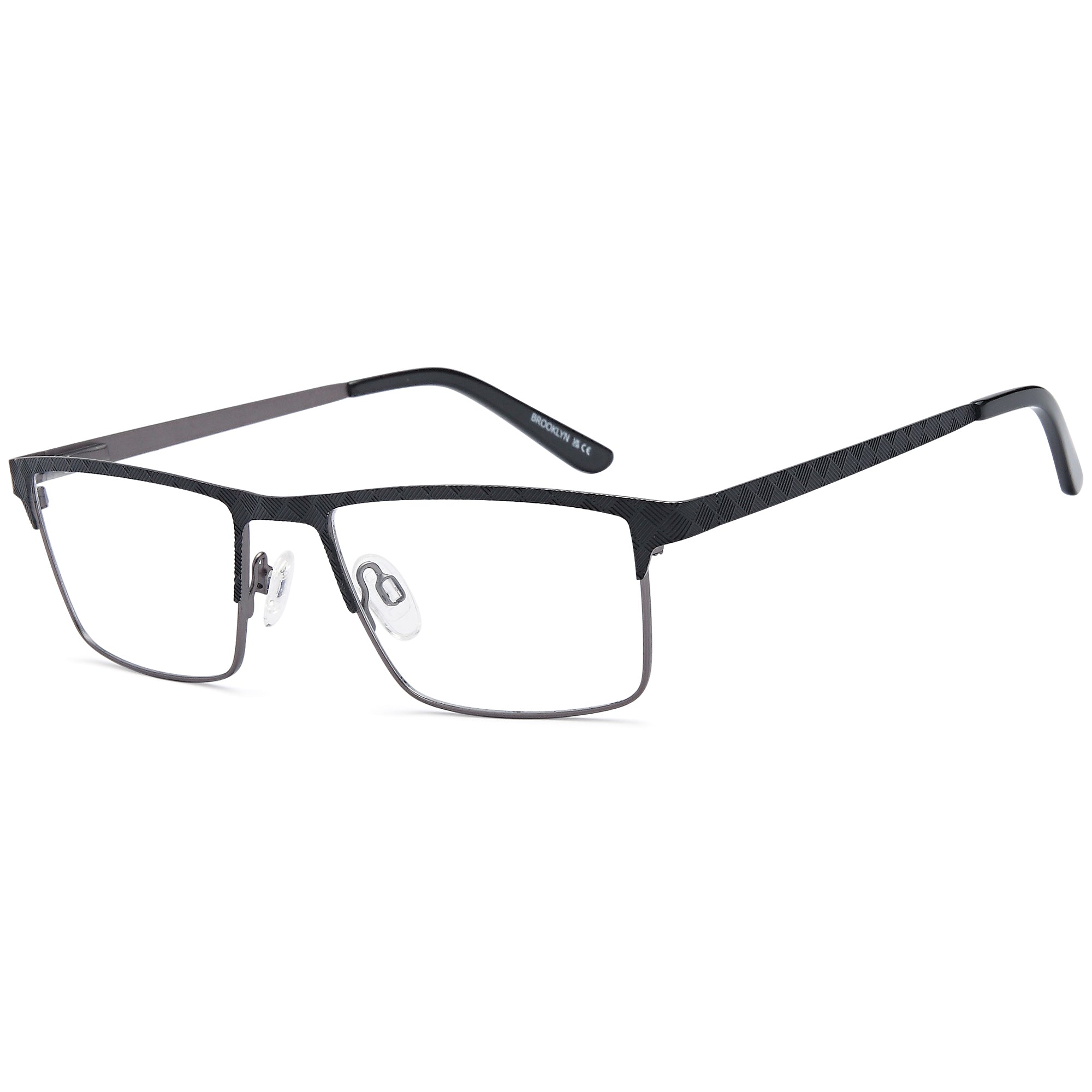 Brooklyn Black Label DB9947 Metal Glasses – Men Full Rim Eyewear