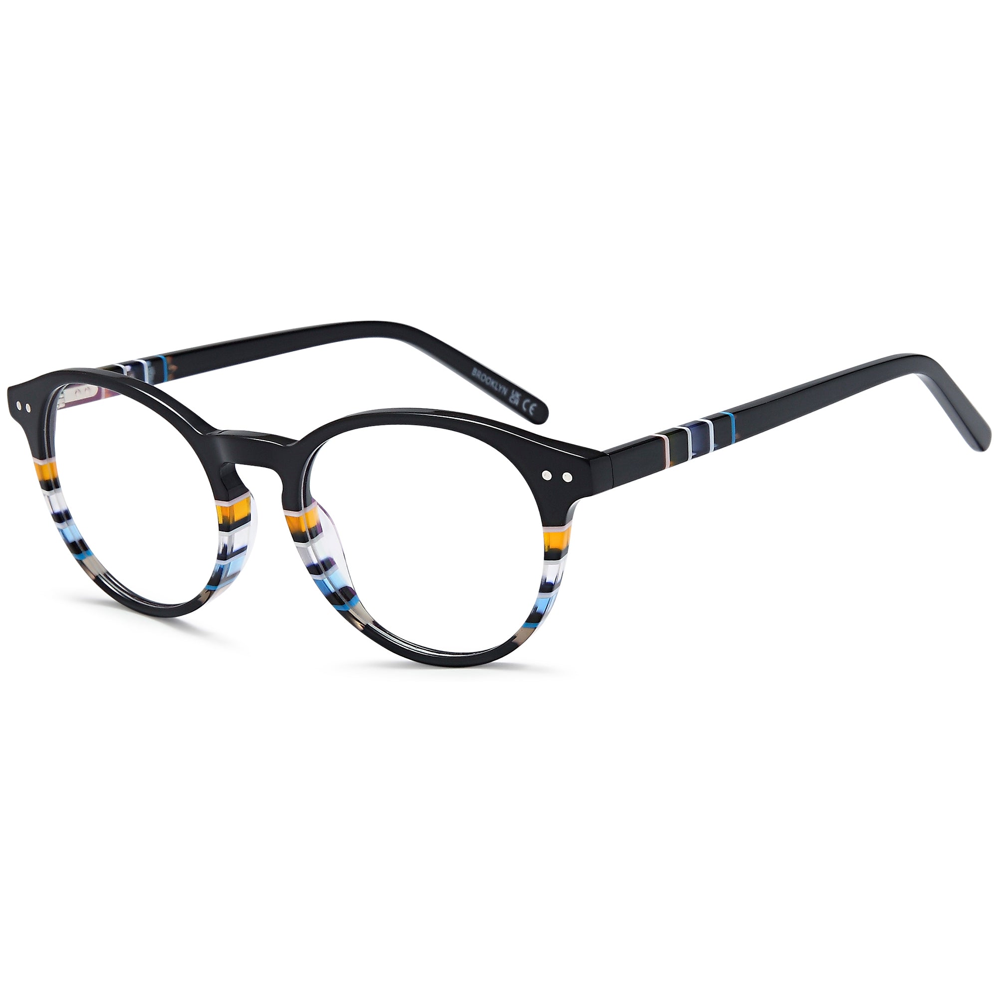 Brooklyn Black Label DB9948 Plastic Glasses – Unisex Full Rim Eyewear